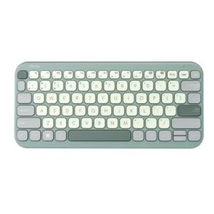 asus marshmallow kw100 teclado bluetooth compacto español color verde