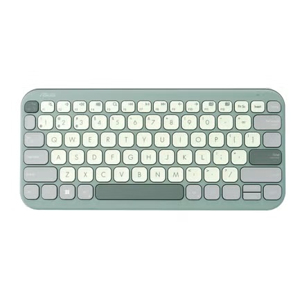 asus marshmallow kw100 teclado bluetooth compacto español color verde
