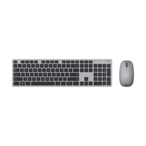 asus w5000 kit teclado y raton inalambrico 2,4ghz 1600dpi español color negro / gris