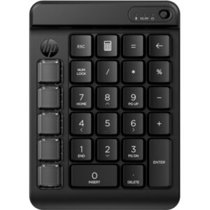hp 430 teclado numerico inalambrico 9 teclas programables bluetooth color negro