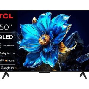 tcl 50t69c televisor smart tv 50" qled ultrahd 4k hdr google tv wifi, hdmi, usb 3.0, ethernet, bluetooth vesa 200x200mm