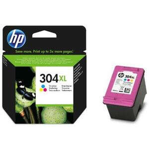 hp 304xl color cartucho de tinta original n9k07ae