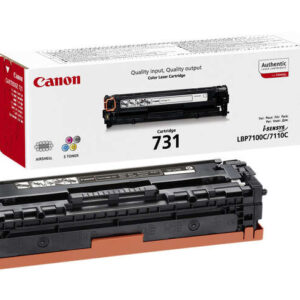 canon 731 negro cartucho de toner original 6272b002