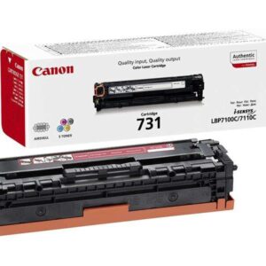canon 731 magenta cartucho de toner original 6270b002