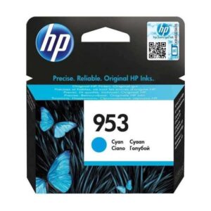hp 953 cyan cartucho de tinta original f6u12ae