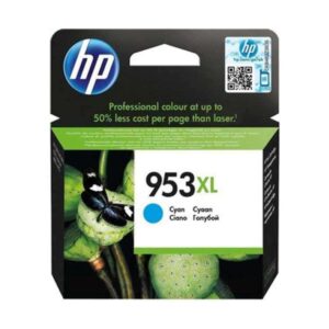 hp 953xl cyan cartucho de tinta original f6u16ae