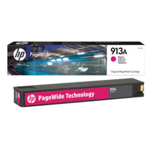 hp 913a magenta cartucho de tinta original f6t78ae