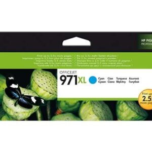 hp 971xl cyan cartucho de tinta original cn626ae