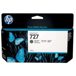 hp 727 negro mate cartucho de tinta original b3p22a