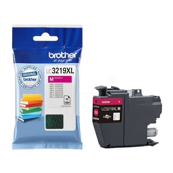 brother lc3219xl magenta cartucho de tinta original lc3219xlm