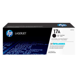 hp cf217a negro cartucho de toner original 17a