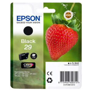 epson t2981 (29) negro cartucho de tinta original c13t29814012