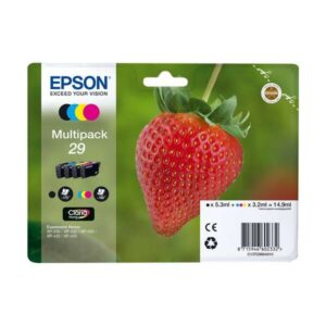 epson t2986 (29) pack de 4 cartuchos de tinta originales c13t29864012