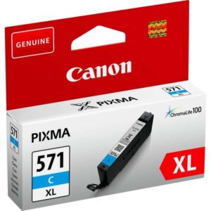 canon cli571xl cyan cartucho de tinta original 0332c001