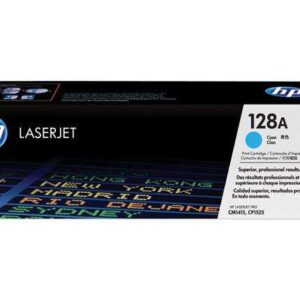 hp ce321a cyan cartucho de toner original 128a