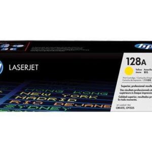 hp ce322a amarillo cartucho de toner original 128a