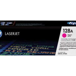 hp ce323a magenta cartucho de toner original 128a