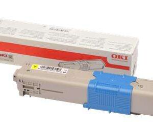oki c332dn/mc363dn/md363dn amarillo cartucho de toner original 46508709