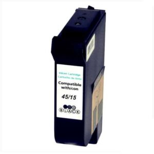 generico hp 45/15 negro cartucho de tinta pigmentada reemplaza 51645ae/c6615de