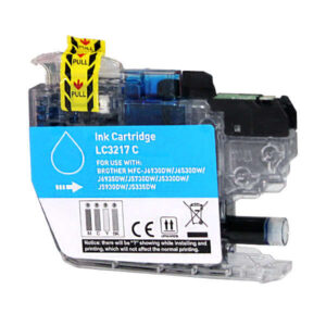 brother lc3217 cyan cartucho de tinta generico reemplaza lc3217c