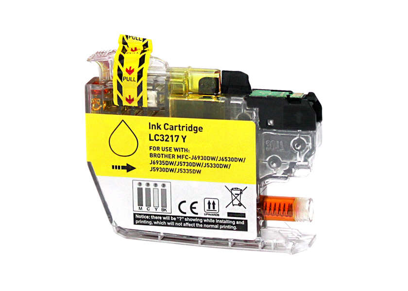 brother lc3217 amarillo cartucho de tinta generico reemplaza lc3217y