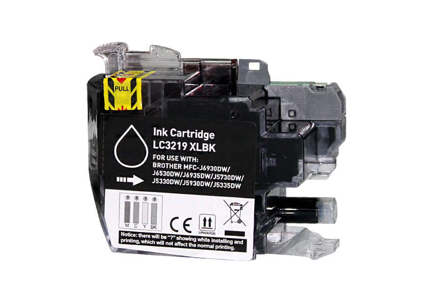 brother lc3219xl negro cartucho de tinta generico reemplaza lc3219xlbk