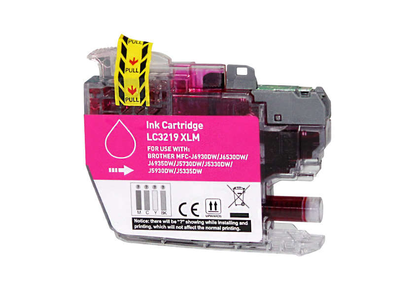 brother lc3219xl magenta cartucho de tinta generico reemplaza lc3219xlm