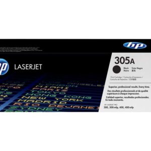 hp ce410a negro cartucho de toner original 305a