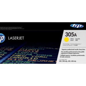 hp ce412a amarillo cartucho de toner original 305a