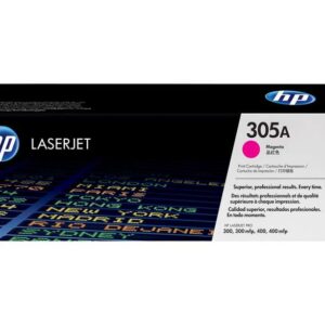 hp ce413a magenta cartucho de toner original 305a