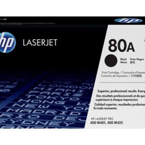 hp cf280a negro cartucho de toner original 80a