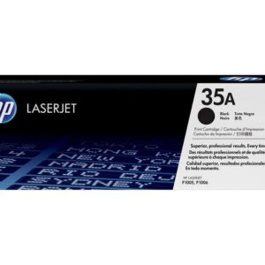 hp cb435a negro cartucho de toner original 35a