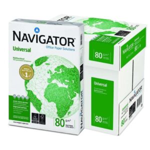 navigator papel a4 80gr. 210x297mm (500 hojas) blanco