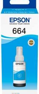 epson t6642 cyan botella de tinta original c13t664240