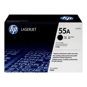 hp ce255a negro cartucho de toner original 55a