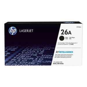 hp cf226a negro cartucho de toner original 26a