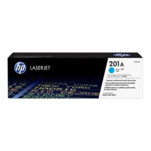 hp cf401a cyan cartucho de toner original 201a