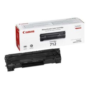 canon 712 negro cartucho de toner original 1870b002