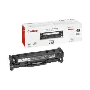 canon 718 negro cartucho de toner original 2662b002/2662b014