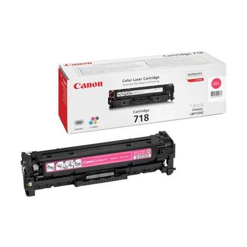 canon 718 magenta cartucho de toner original 2660b002/2660b014