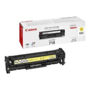 canon 718 amarillo cartucho de toner original 2659b002/2659b014