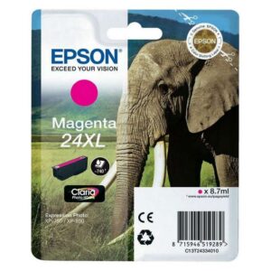 epson t2433 (24xl) magenta cartucho de tinta original c13t24334012