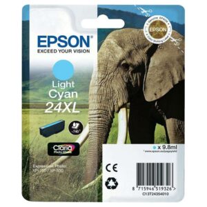 epson t2435 (24xl) cyan light cartucho de tinta original c13t24354012