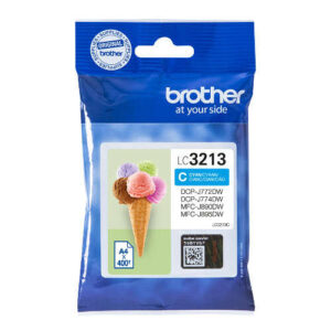 brother lc3213 cyan cartucho de tinta original lc3213c