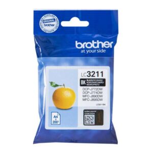 brother lc3211 negro cartucho de tinta original lc3211bk