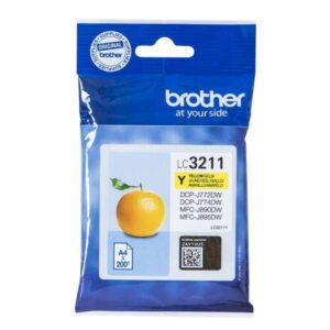 brother lc3211 amarillo cartucho de tinta original lc3211y