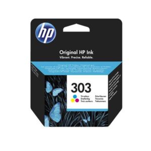 hp 303 color cartucho de tinta original t6n01ae