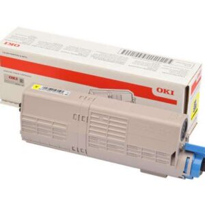 oki c532dn/c542dn/mc573dn/mc563dn amarillo cartucho de toner original 46490401