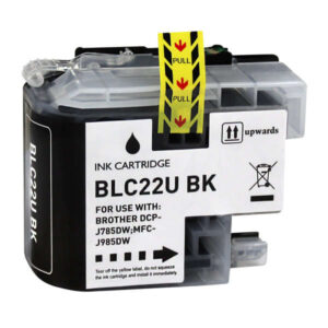 brother lc22u negro cartucho de tinta generico reemplaza lc22ubkbp