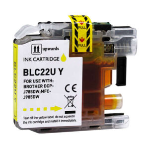 brother lc22u amarillo cartucho de tinta generico reemplaza lc22uybp